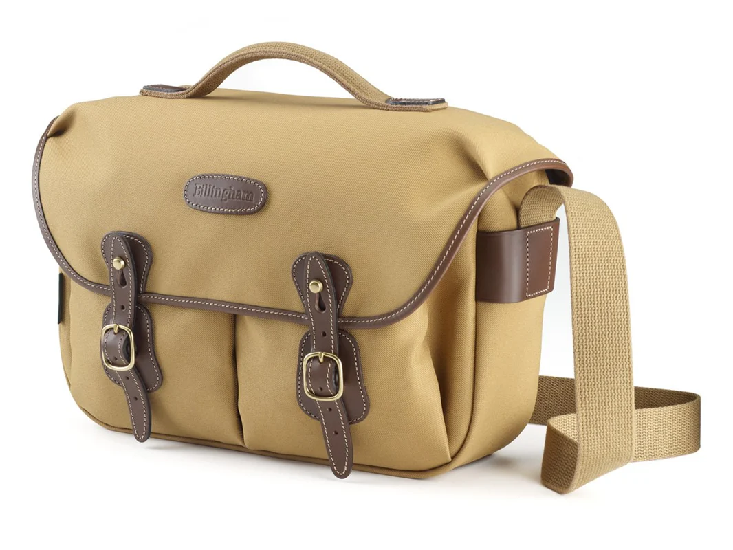 Billingham Hadley Pro Camera Bag Khaki Fibrenyte Brown Leather