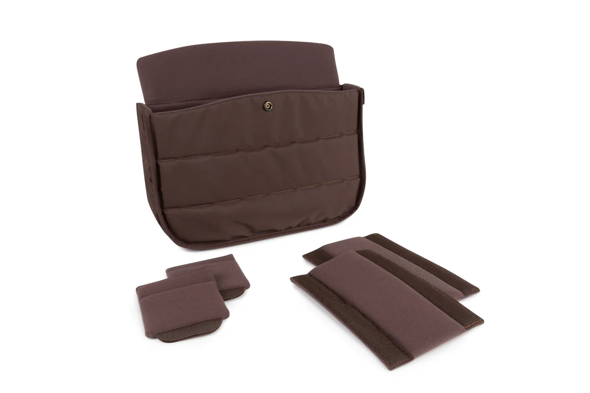 Billingham Hadley Pro Camera Bag Red Canvas Brown Leathe