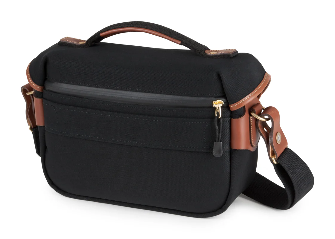 Billingham Hadley Small Pro Camera Bag Black Canvas Tan Leather