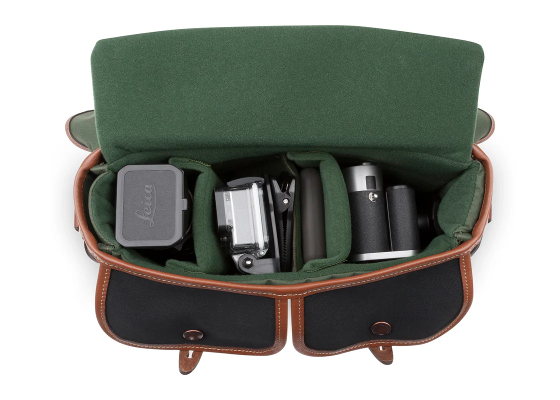 Billingham Hadley Small Pro Camera Bag Black Canvas Tan Leather