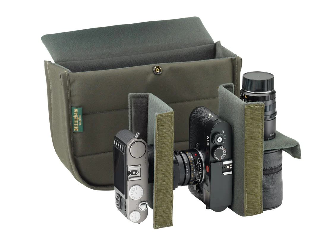 Billingham Hadley Small Pro Camera Bag Black Canvas Tan Leather