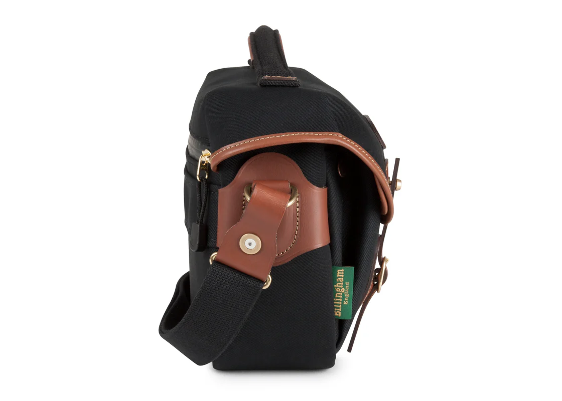 Billingham Hadley Small Pro Camera Bag Black Canvas Tan Leather