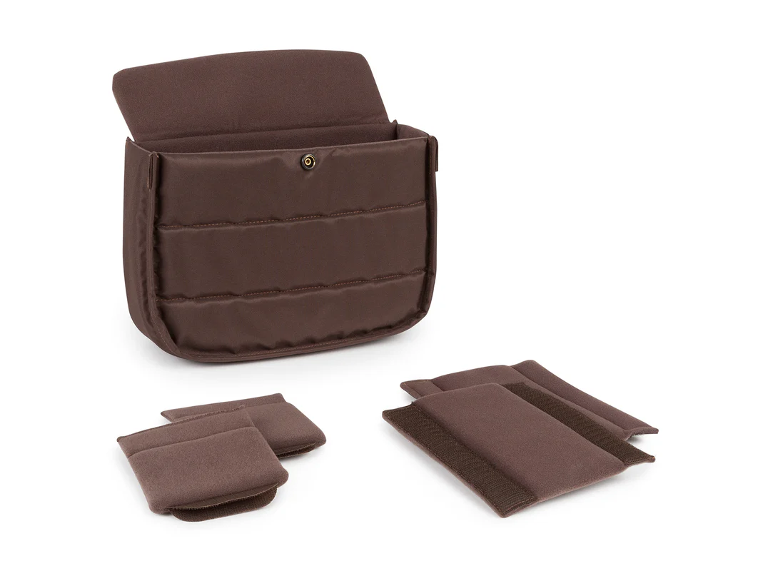 Billingham Hadley Small Pro Camera Bag Blue Canvas Brown Leather