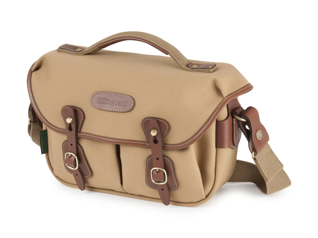 Billingham Hadley Small Pro Camera Bag Khaki Canvas Tan Leather