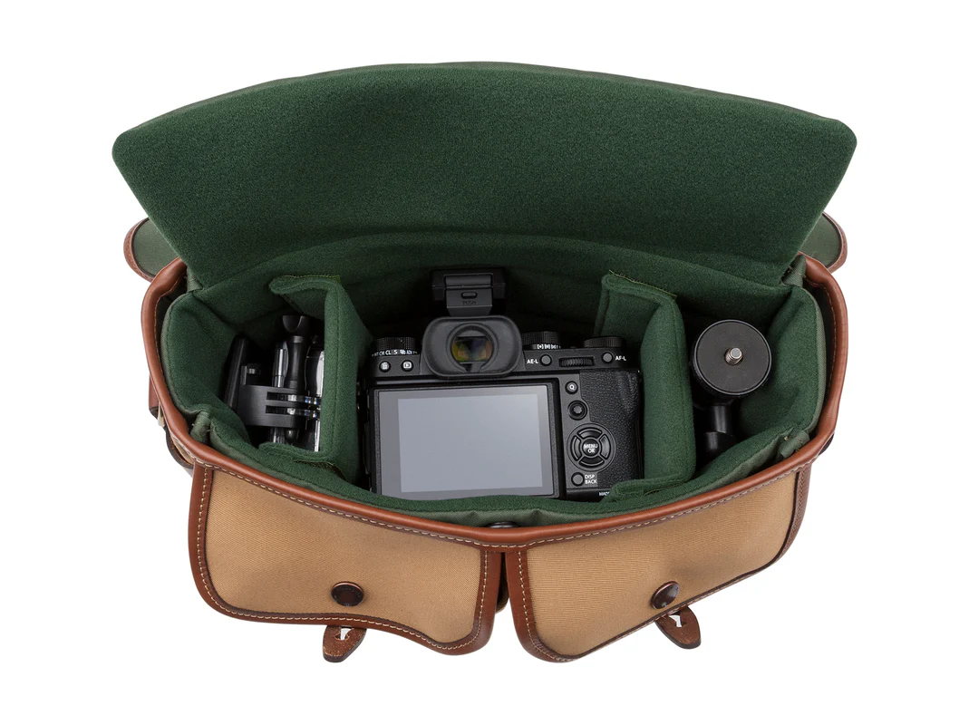 Billingham Hadley Small Pro Camera Bag Khaki Canvas Tan Leather