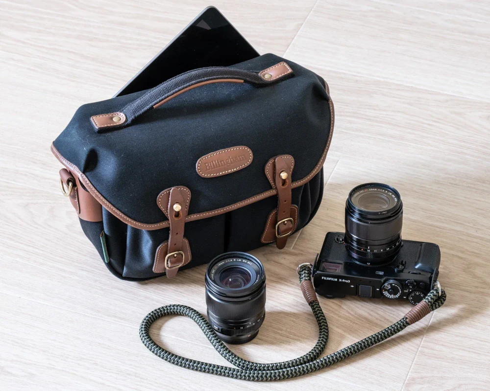 Billingham Hadley Small Pro Camera Bag Khaki Fibrenyte Brown Leather