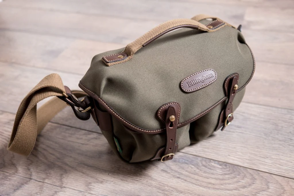 Billingham Hadley Small Pro Camera Bag Khaki Fibrenyte Brown Leather