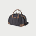 http://Sac%20Overnight%20FibreNyte%20Noir/Cuir%20Brun