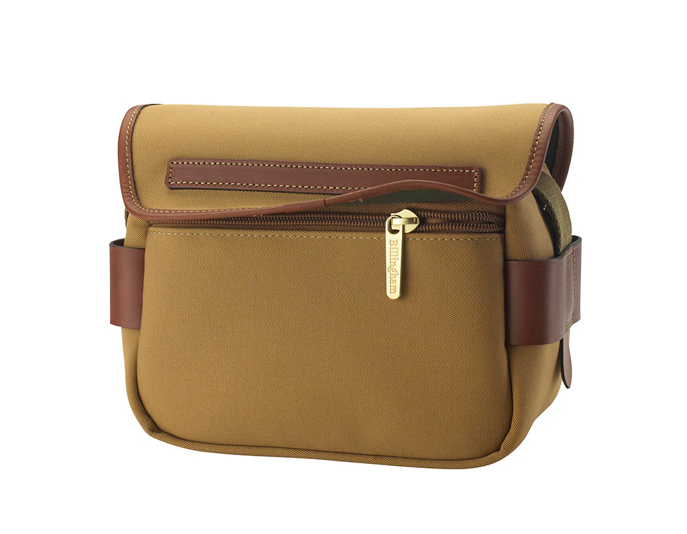 Billingham S2 Camera Bag Green Fibrenyte Brown Leather
