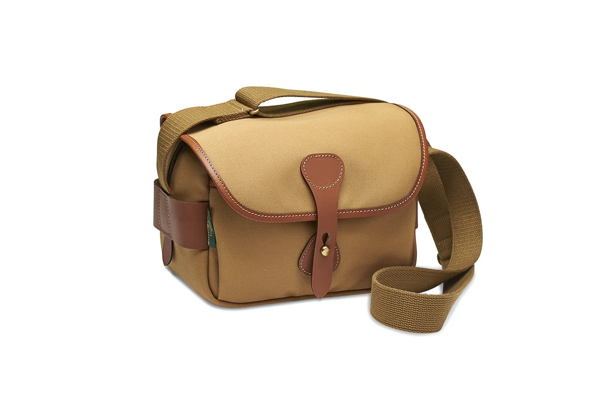 Billingham S2 Camera Bag Khaki Canvas Brown Leather