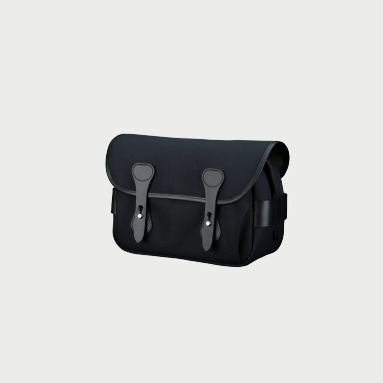 Billingham S3 Camera Bag Black Fibrenyte Black Leather