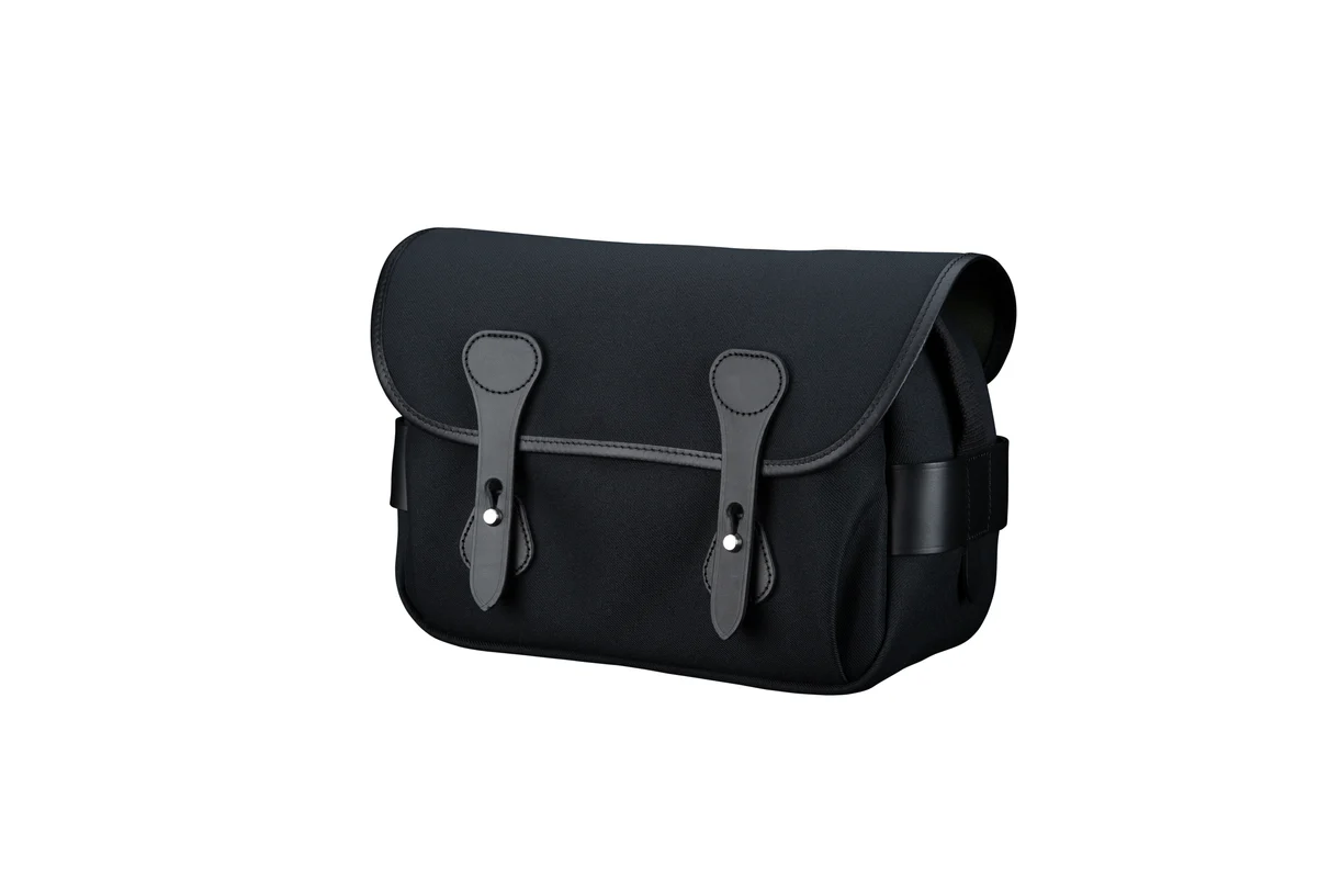 Billingham S3 Camera Bag Black Fibrenyte Black Leather