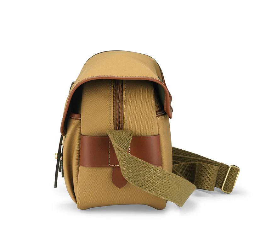 Billingham S3 Camera Bag Khaki Canvas Tan Leather