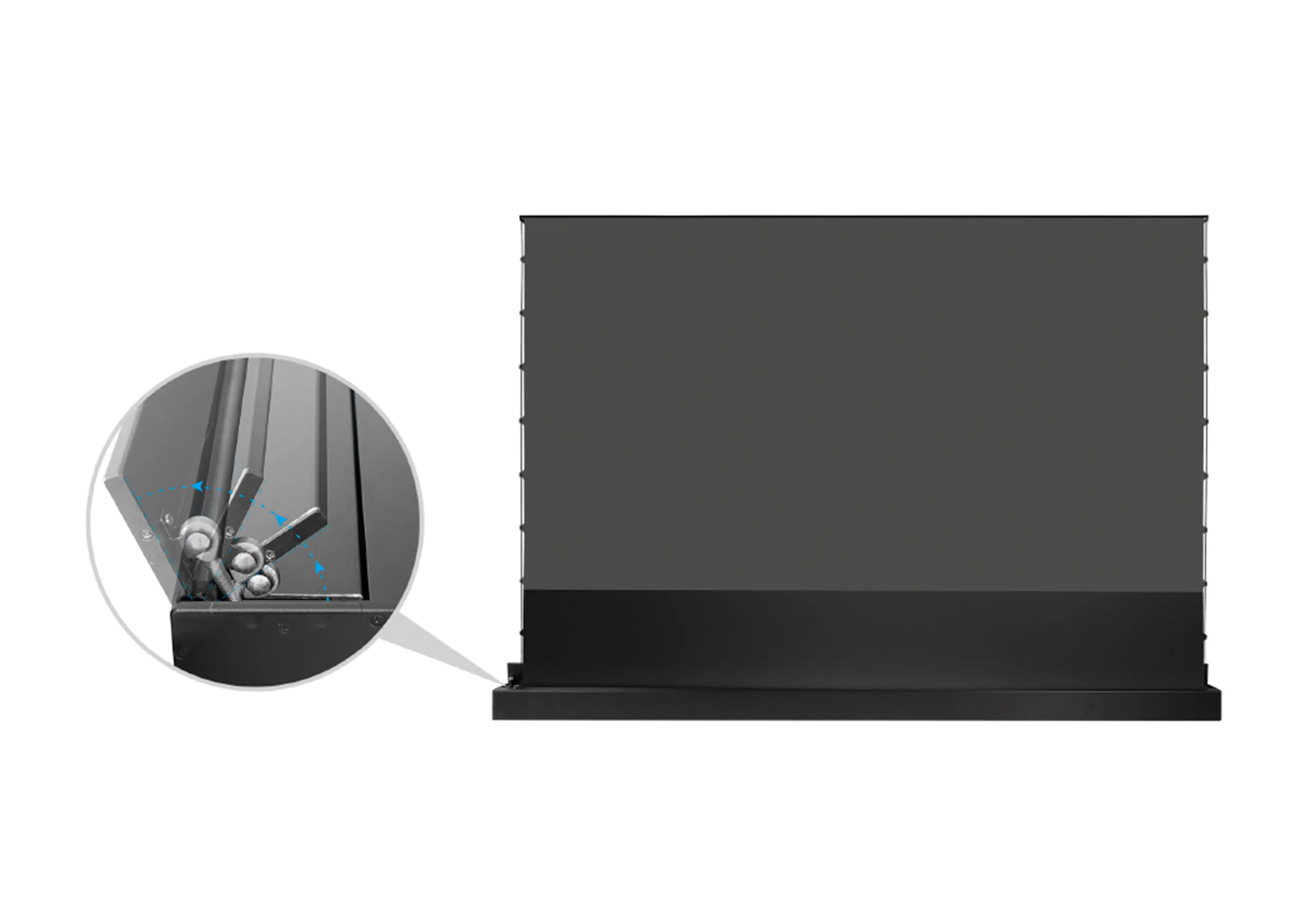 Celexon Clr Homecinema Plus Ust High Contrast Electric Floor Projector Screen 100 Black