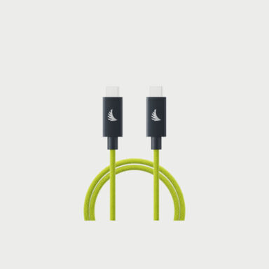 Angelbird Usb C 4 0 Solid Flex Cable Lime 1m