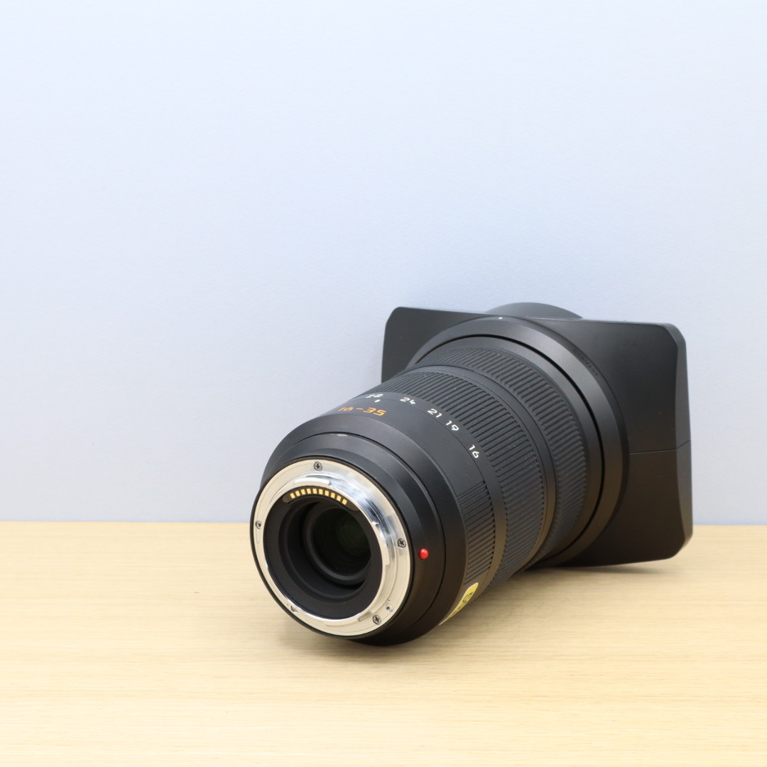 Leica Super Vario Elmar Sl 16 35mm F 3 5 4 5 Asph Black Lens Second Hand