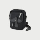 http://Pochette%20Compact%20Stowaway%20Toile%20Noir/Cuir%20Noir
