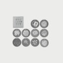 Projection Attachment Gobo Set 2 Nl Mount