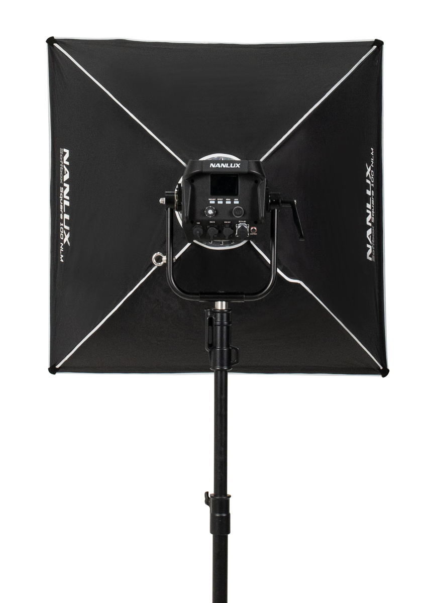 Square Softbox 100cm Nlm Mount For Evoke Series