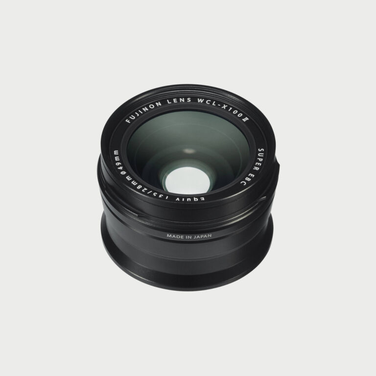 Wide Angle Lens Wcl X100 Ii Black