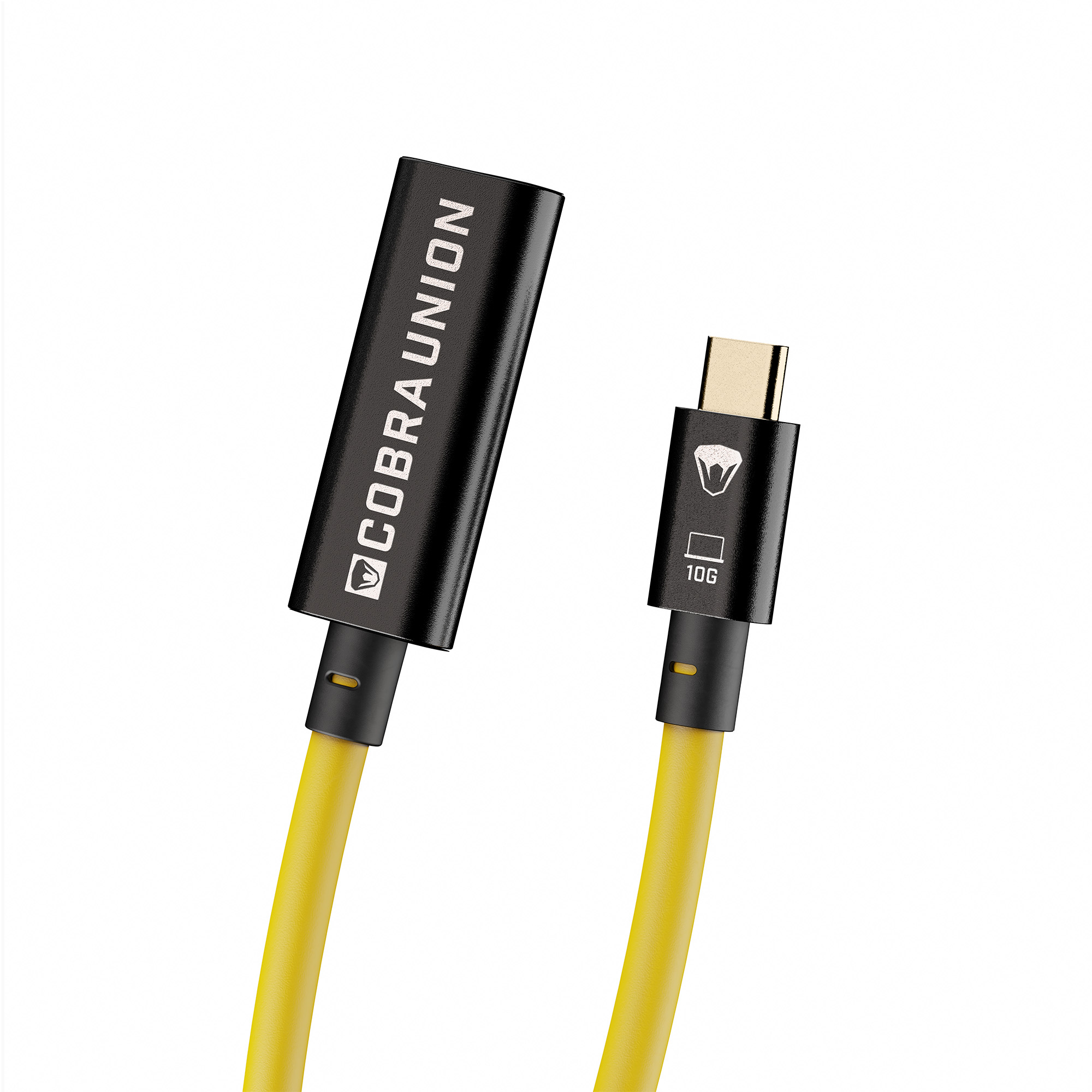 Cobraunion Usb C To Usb C Extension 10m 10g Yellow