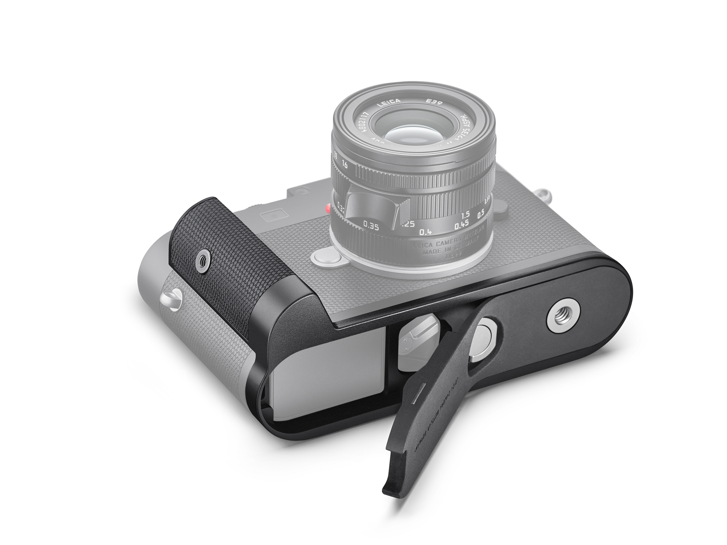 Leica Handgrip M11 Diamond Pattern Black