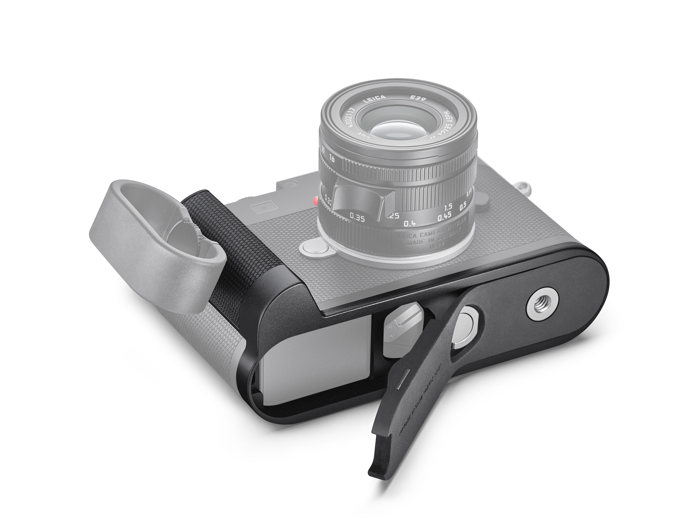 Leica Handgrip M11 Diamond Pattern Black
