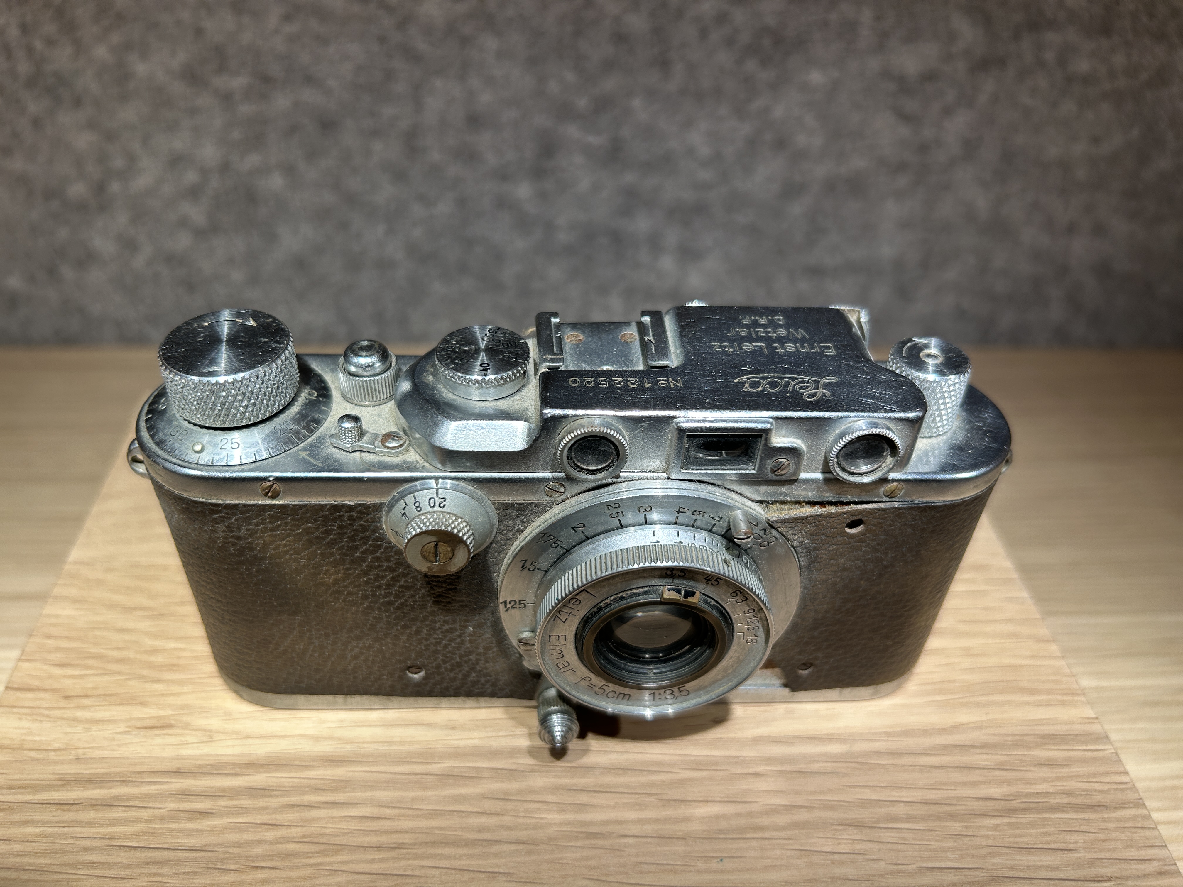 Leica Iii Chrome With Elmar 5cm F35