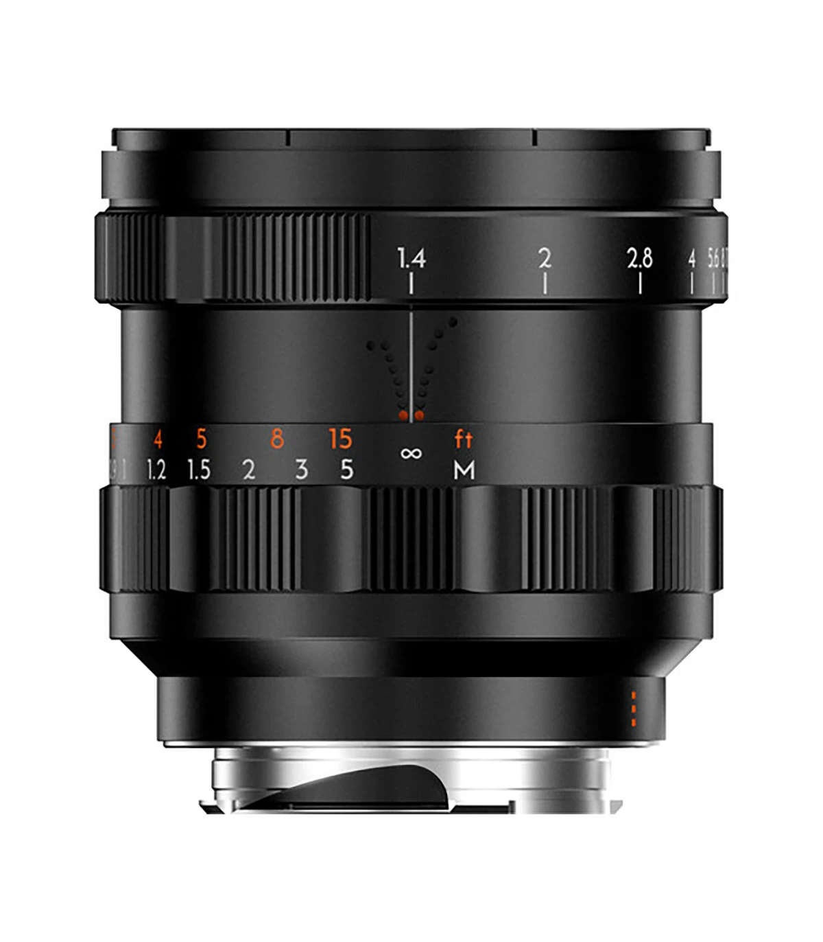 Simera 75mm F 1 4 M Mount Black