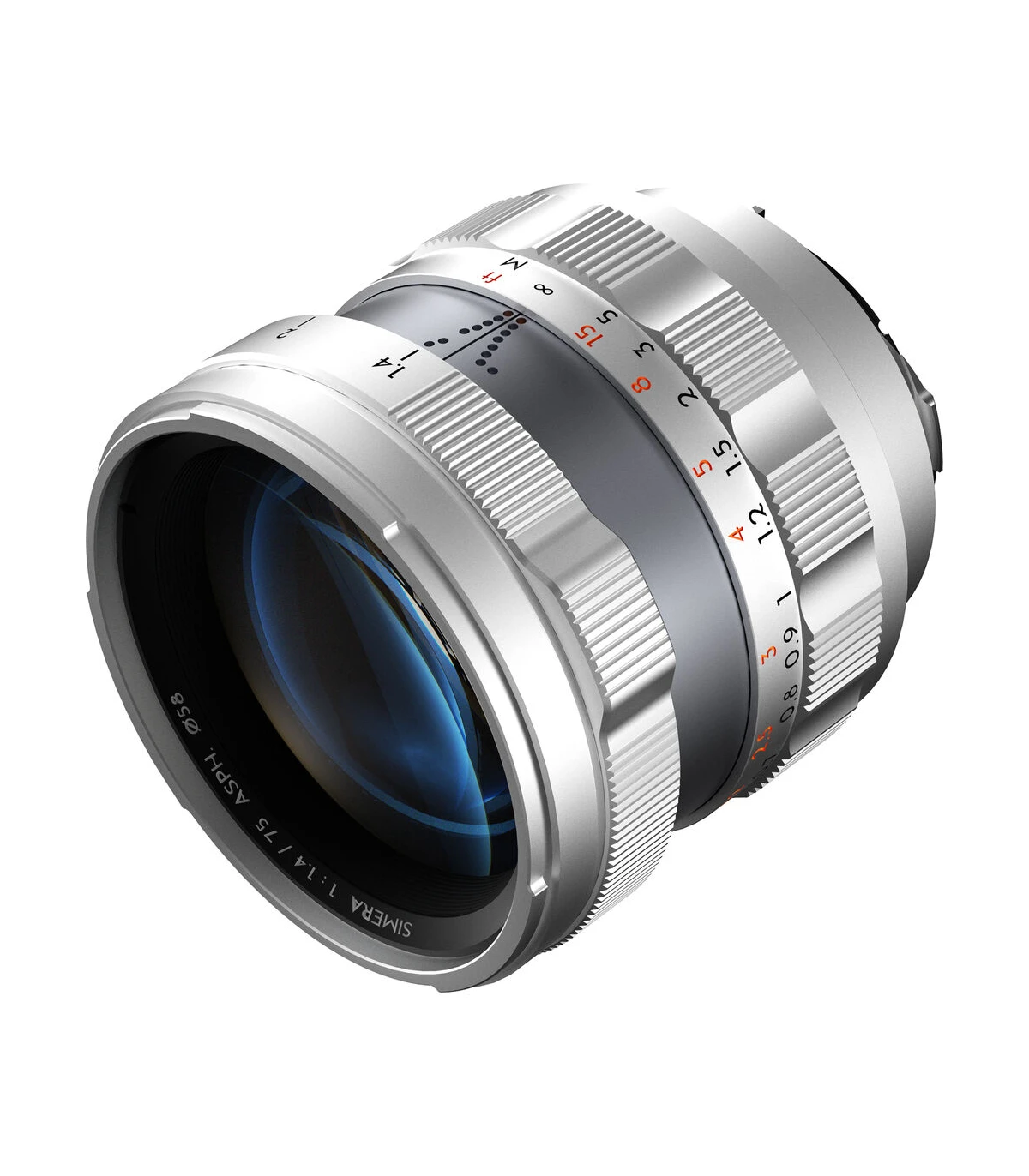 Thypoch Simera 75mm F 1 4 M Mount Silver