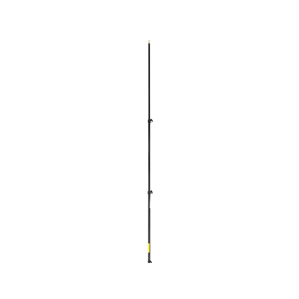 3 Section Black Extension Pole For Light Stand 0 89 2 3m