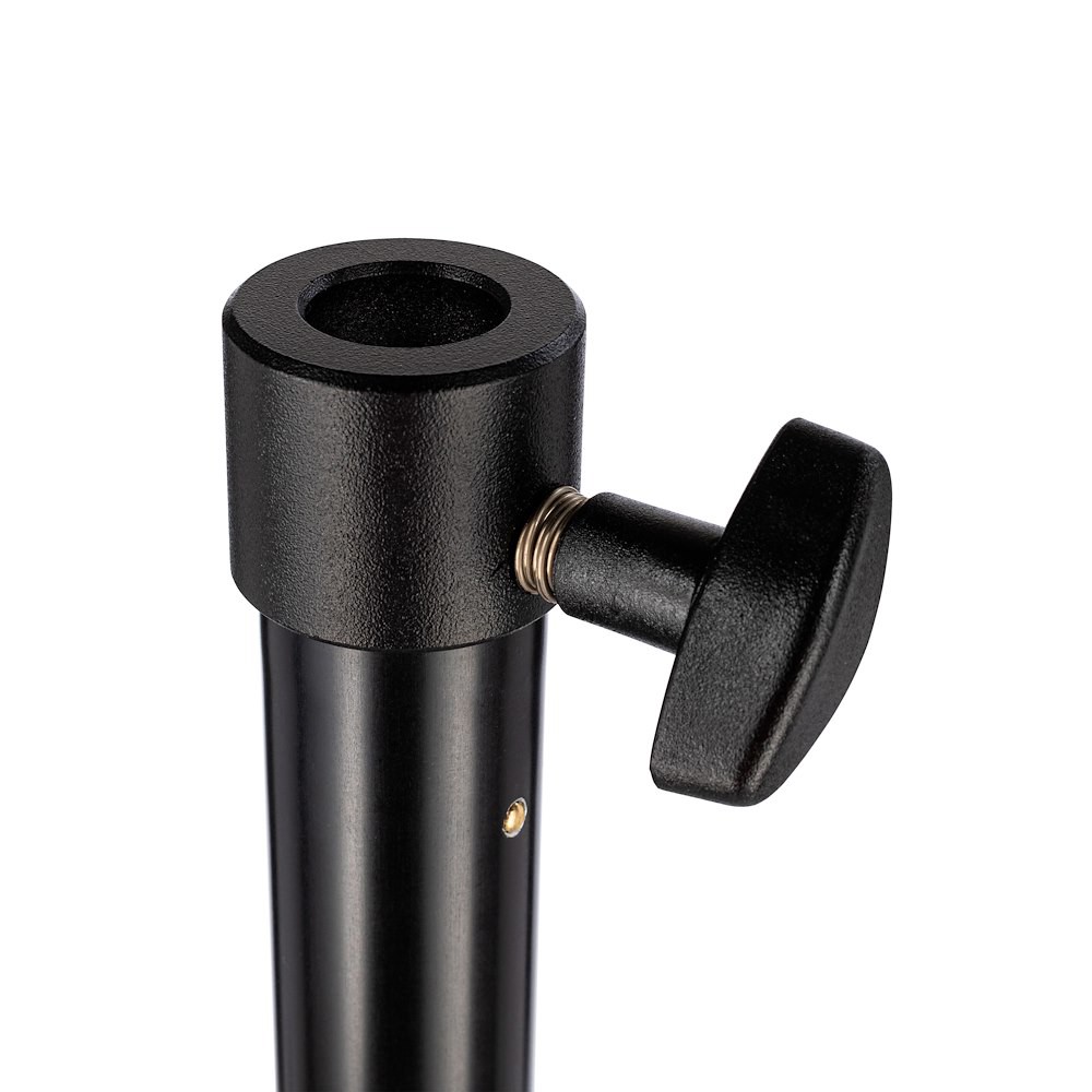 3 Section Black Extension Pole For Light Stand 0 89 2 3m