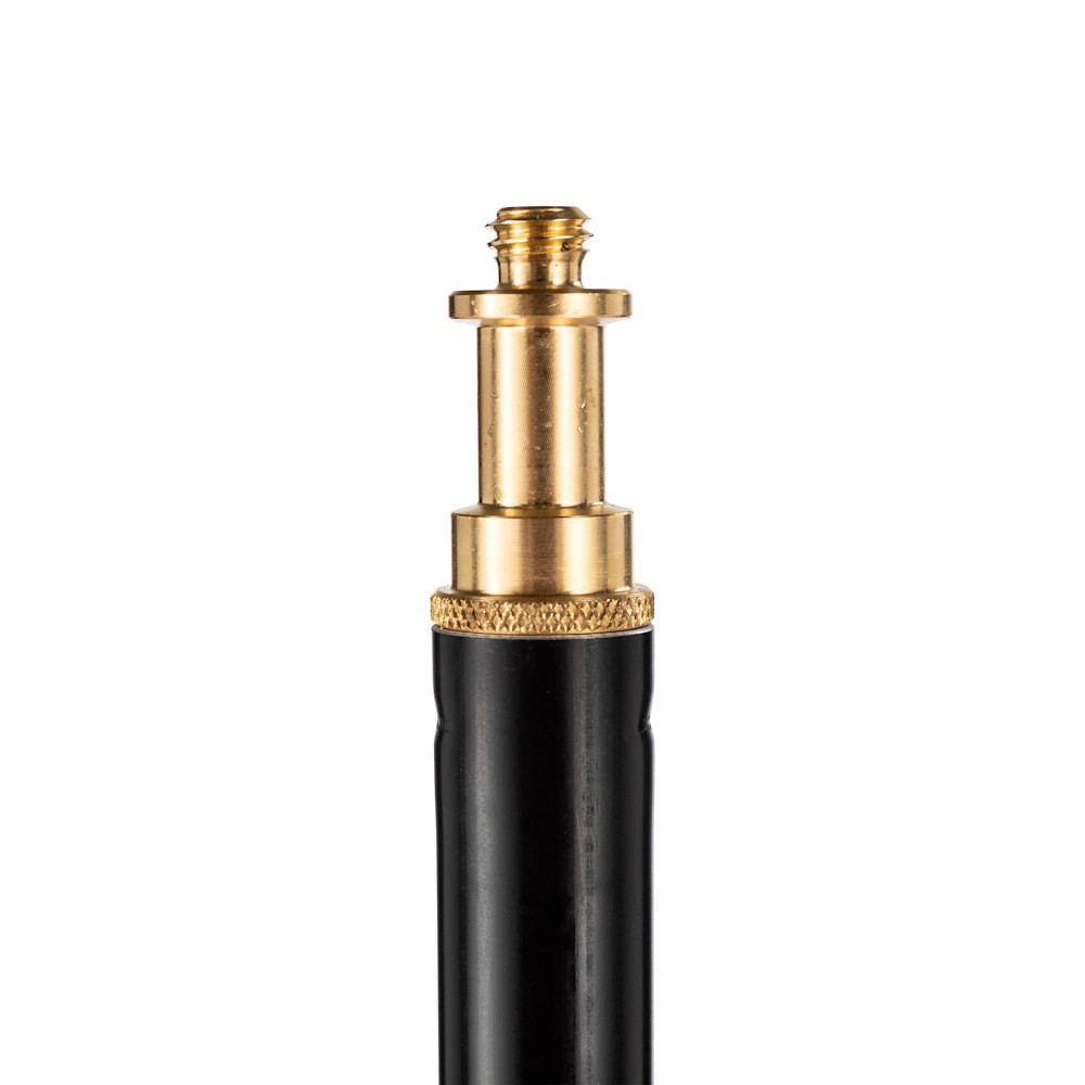 3 Section Black Extension Pole For Light Stand 0 89 2 3m