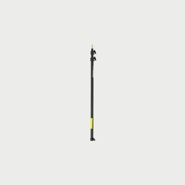 3 Section Black Extension Pole For Light Stand 0 89 2 3m