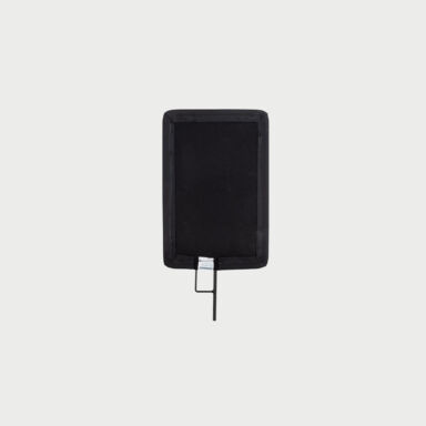 Solid Black Flag 30x45cm