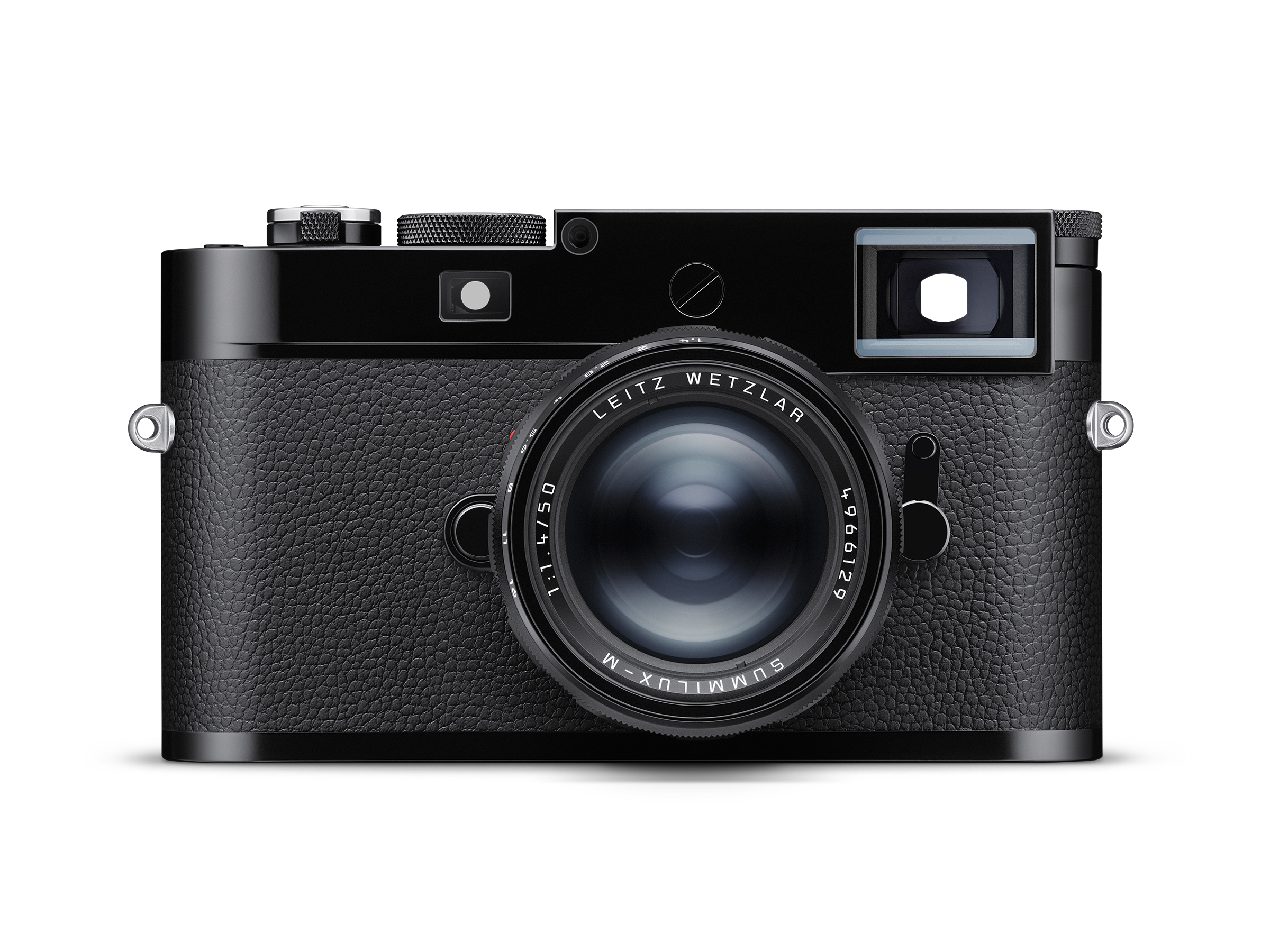 Leica Summilux M 50mm F 1 4 Glossy Black Paint Finish Lens