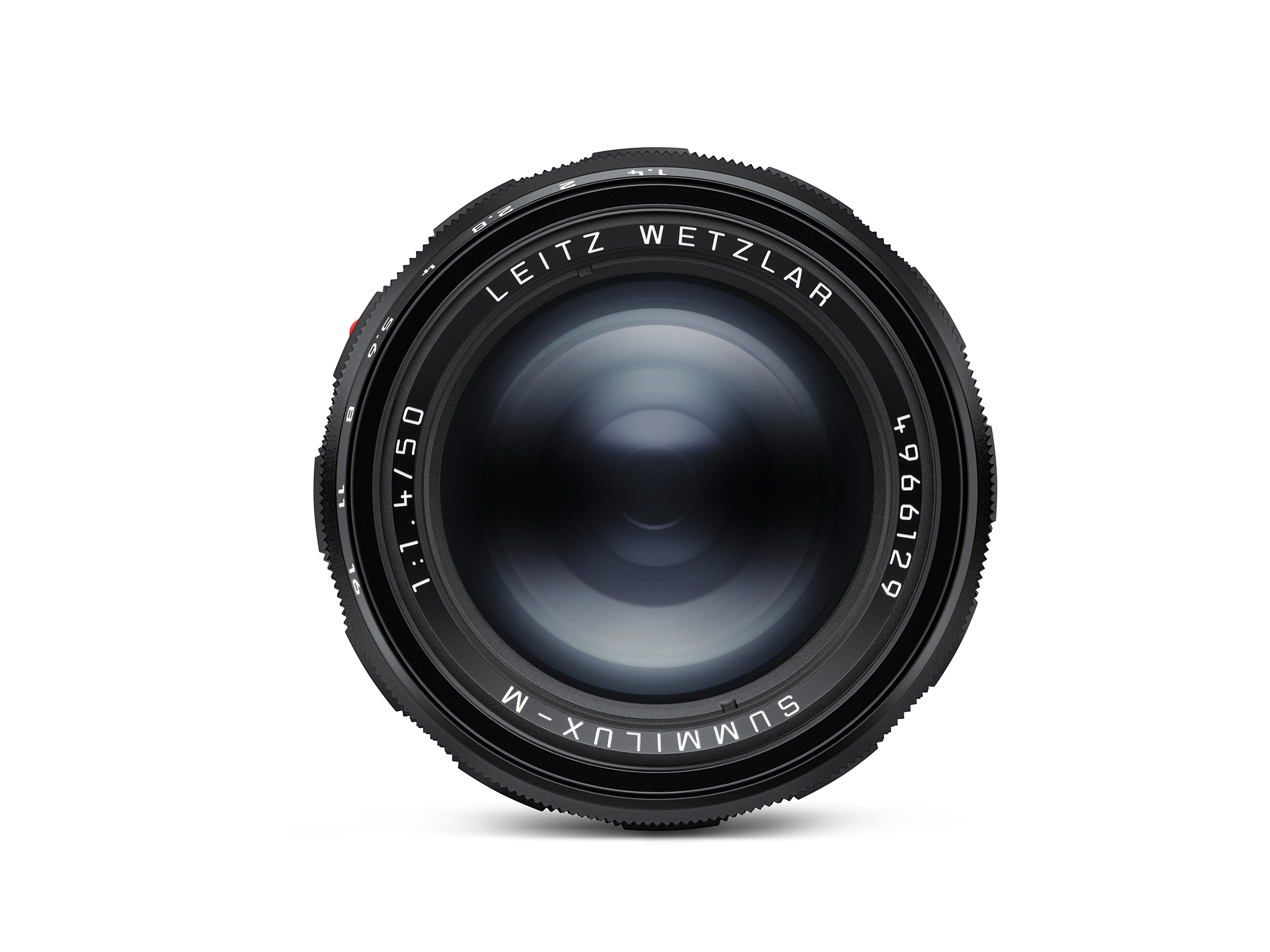 Leica Summilux M 50mm F 1 4 Glossy Black Paint Finish Lens