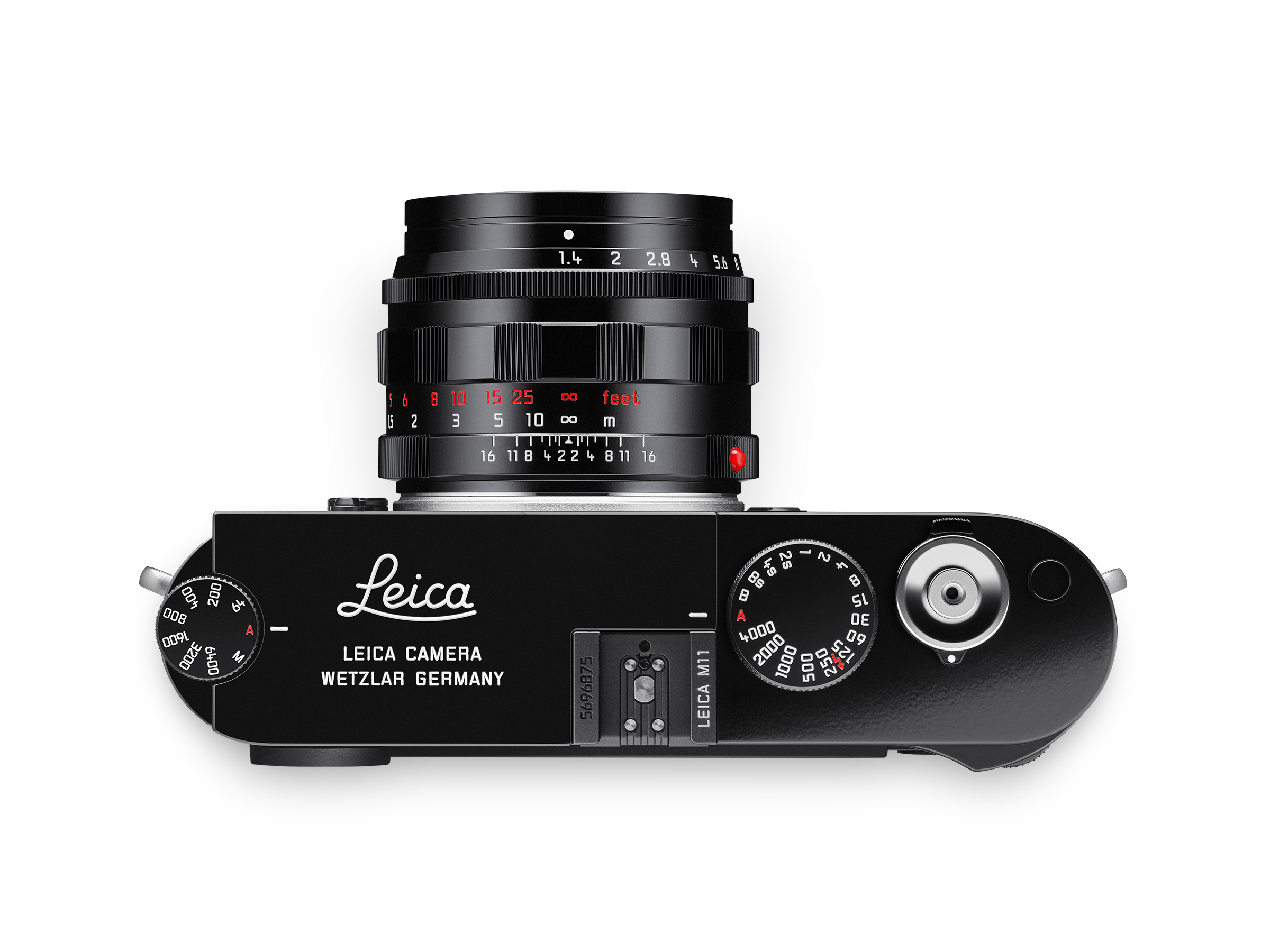 Leica Summilux M 50mm F 1 4 Glossy Black Paint Finish Lens