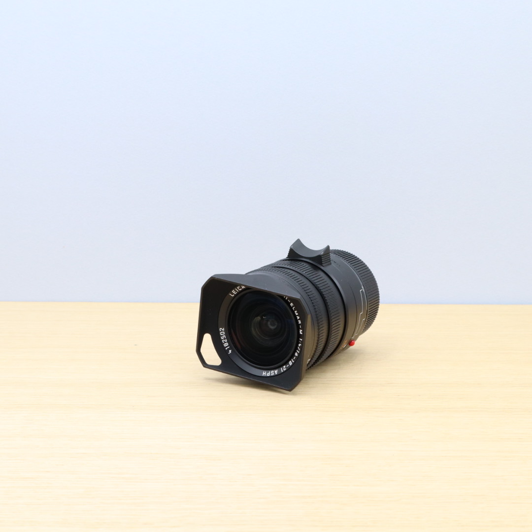 Leica Tri Elmar M 16 18 21mm F 4 Asph Black Lens Second Hand