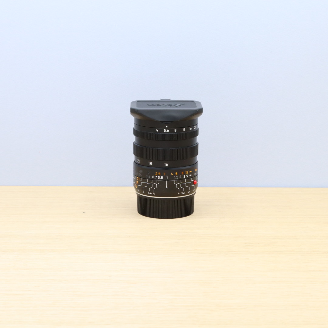 Leica Tri Elmar M 16 18 21mm F 4 Asph Black Lens Second Hand