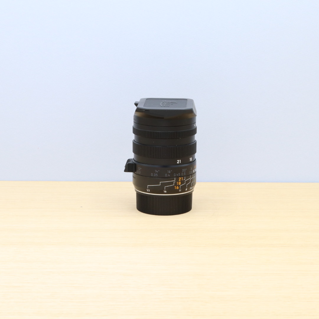 Leica Tri Elmar M 16 18 21mm F 4 Asph Black Lens Second Hand