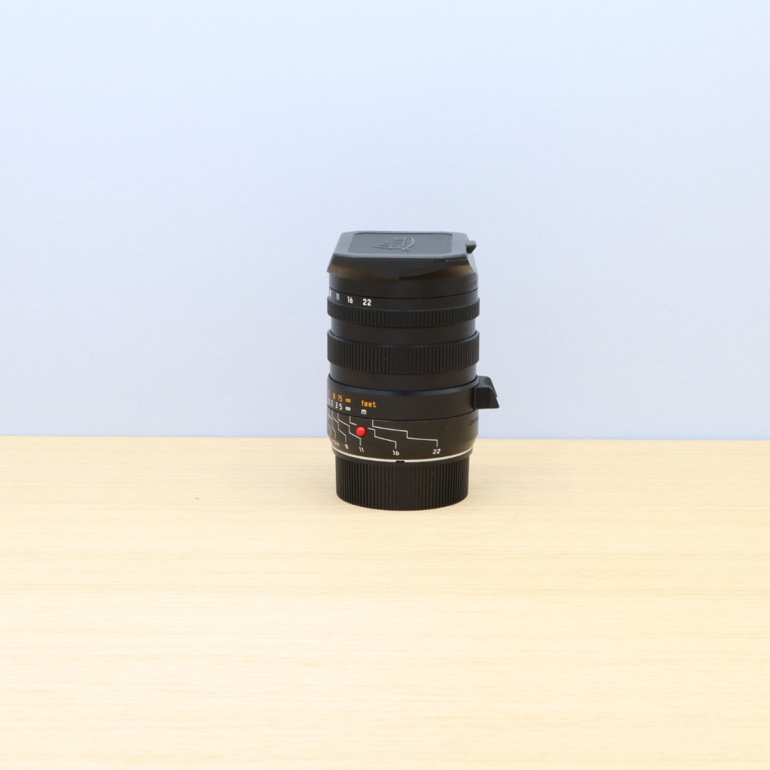 Leica Tri Elmar M 16 18 21mm F 4 Asph Black Lens Second Hand