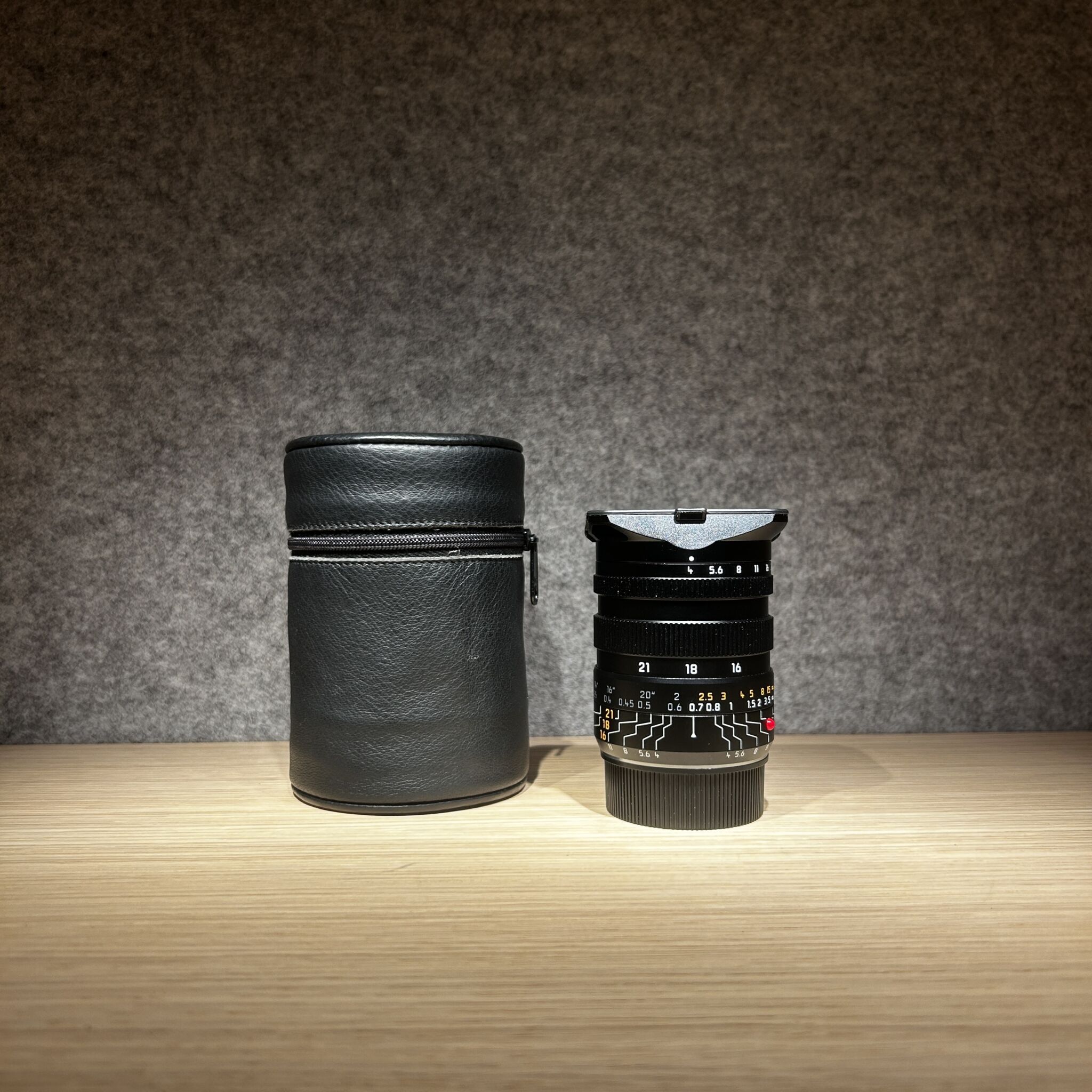 Leica Tri Elmar M 16 18 21mm F 4 Asph Black Lens Second Hand