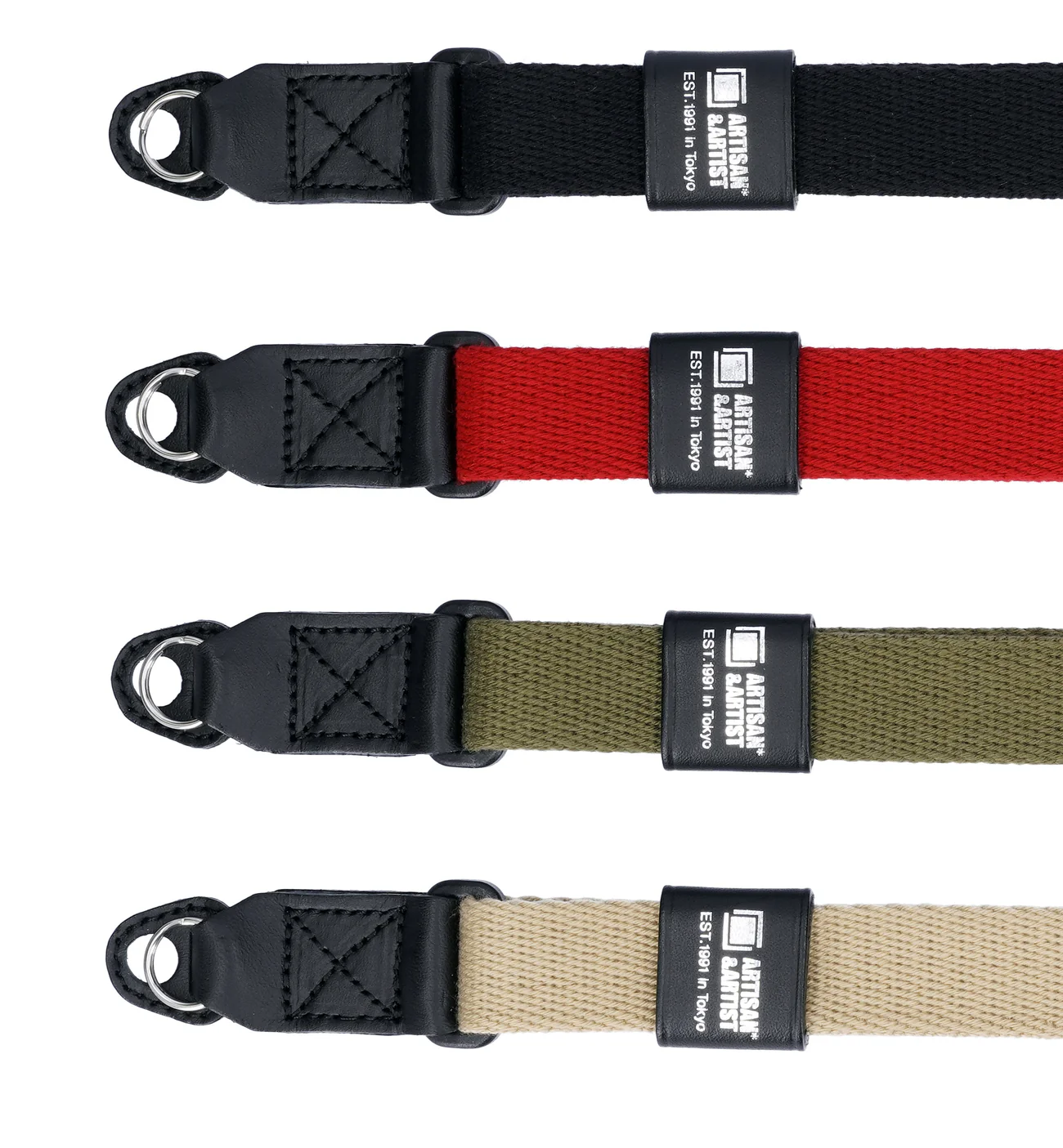 Slim And Soft Cloth Camera Strap Black Acam 100aa Blk