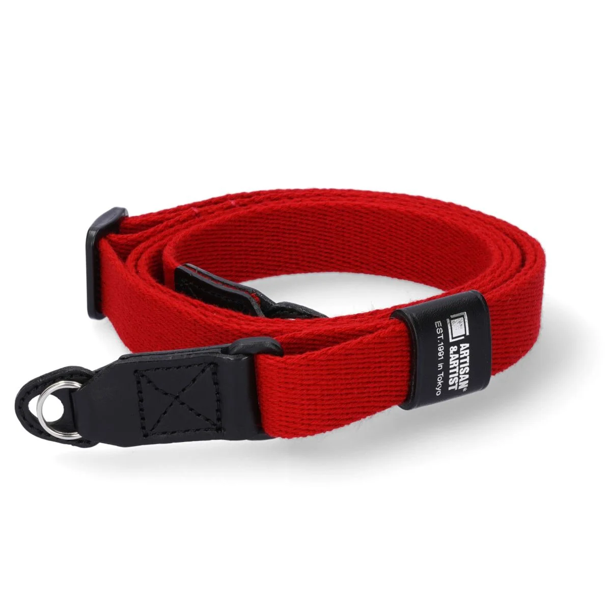 Slim And Soft Cloth Camera Strap Red Acam 100 Aa Red