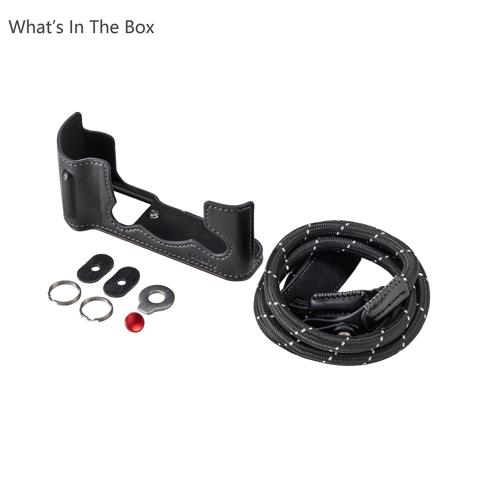 5669 Leather Half Case Kit For Fujifilm X T30 Iii X T30 Ii X T30 Black