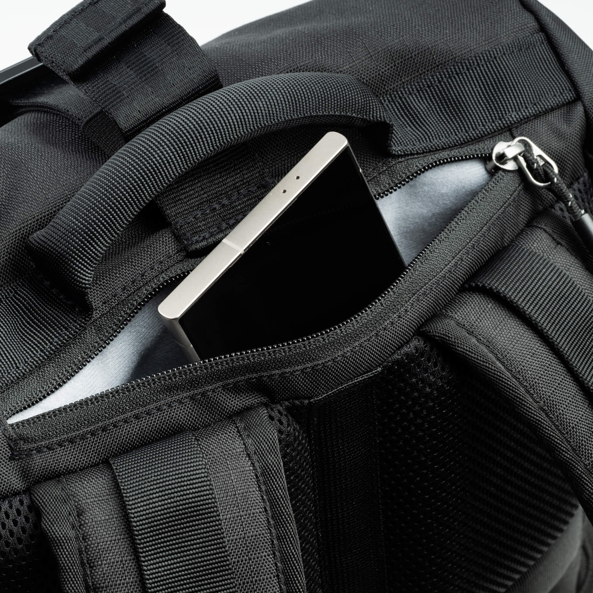 Focuspoint Rolltop 30l Asphalt Black Backpack