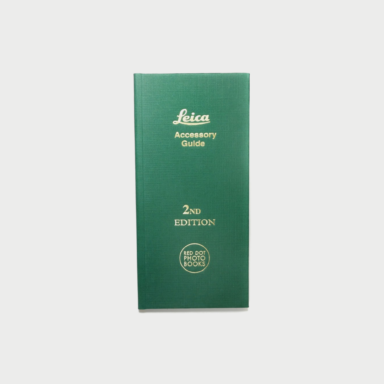 Leica Accessory Guide 2nd Edition 2018 Reprint