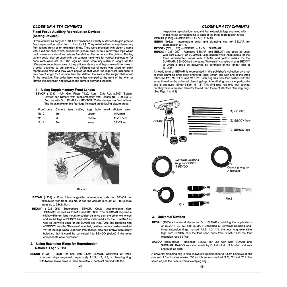 Leica Accessory Guide 2nd Edition 2018 Reprint