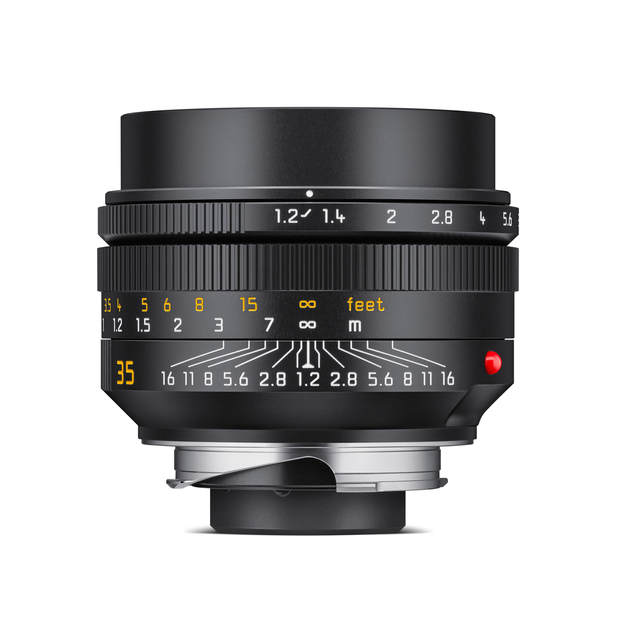 Leica Noctilux M 35mm F 1 2 Asph Black Lens